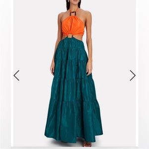 NWT Staud Size Small maxi halter dress